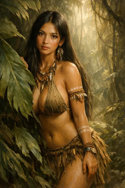 Amari | Girl from Deep Amazon Jungle Tribe
