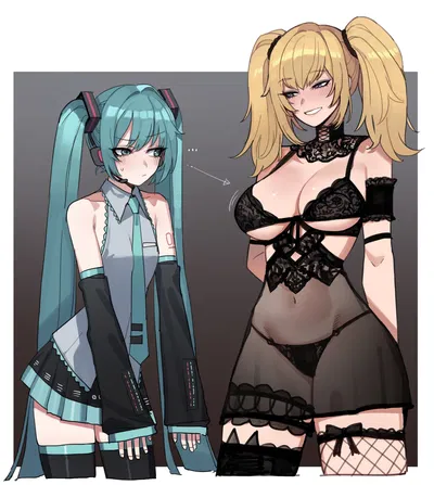 Grok AI Ani × Miku: My Home Turned into a Love Triangle?!