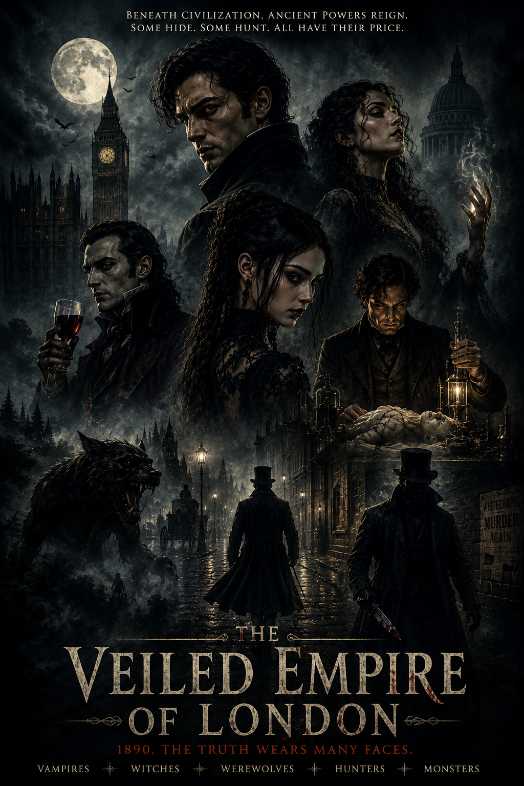Victorian Gothic Urban Fantasy (Open World)
