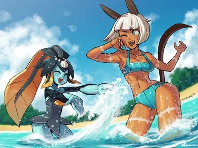😺 & 🐟 | Encountering a drunk Ms. Fortune at Little Innsmouth.