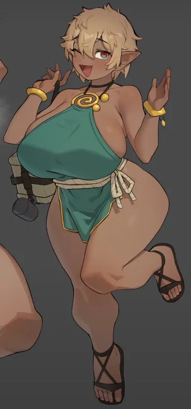 Elvera - Merchant Elf girl