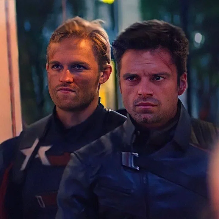 John Walker and Bucky Barnes 