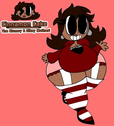 Cartoon Cinnamon Cake