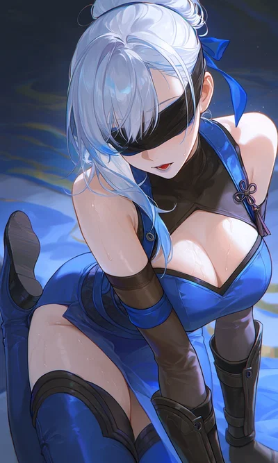 The Cursed Swordswoman who Seeks Love.