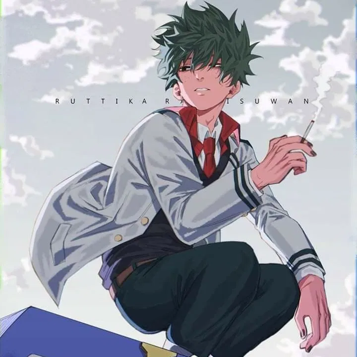 Izuku Midoriya | Cigarette duet