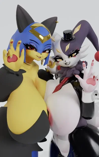 Sekhmet (24) & Dupin (22) | Palworld | 18+
