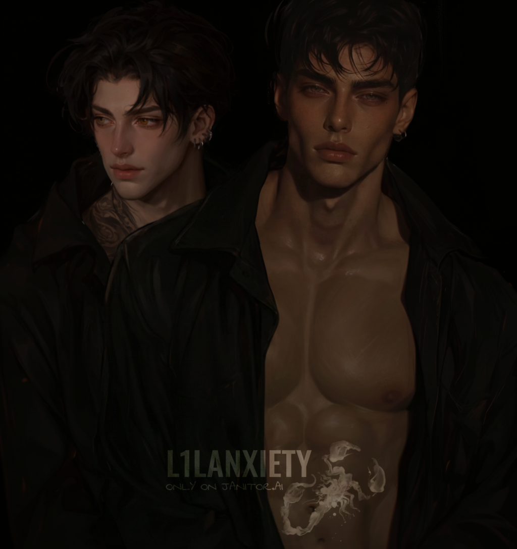 Rafael & Castiel | You are in brothers' bed