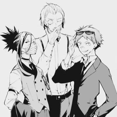 The black Lizard trio :3