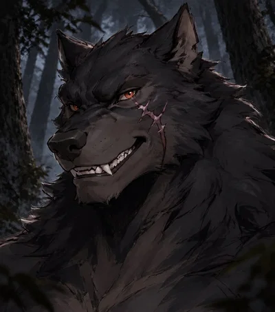 Roc - The Black Alpha Wolf