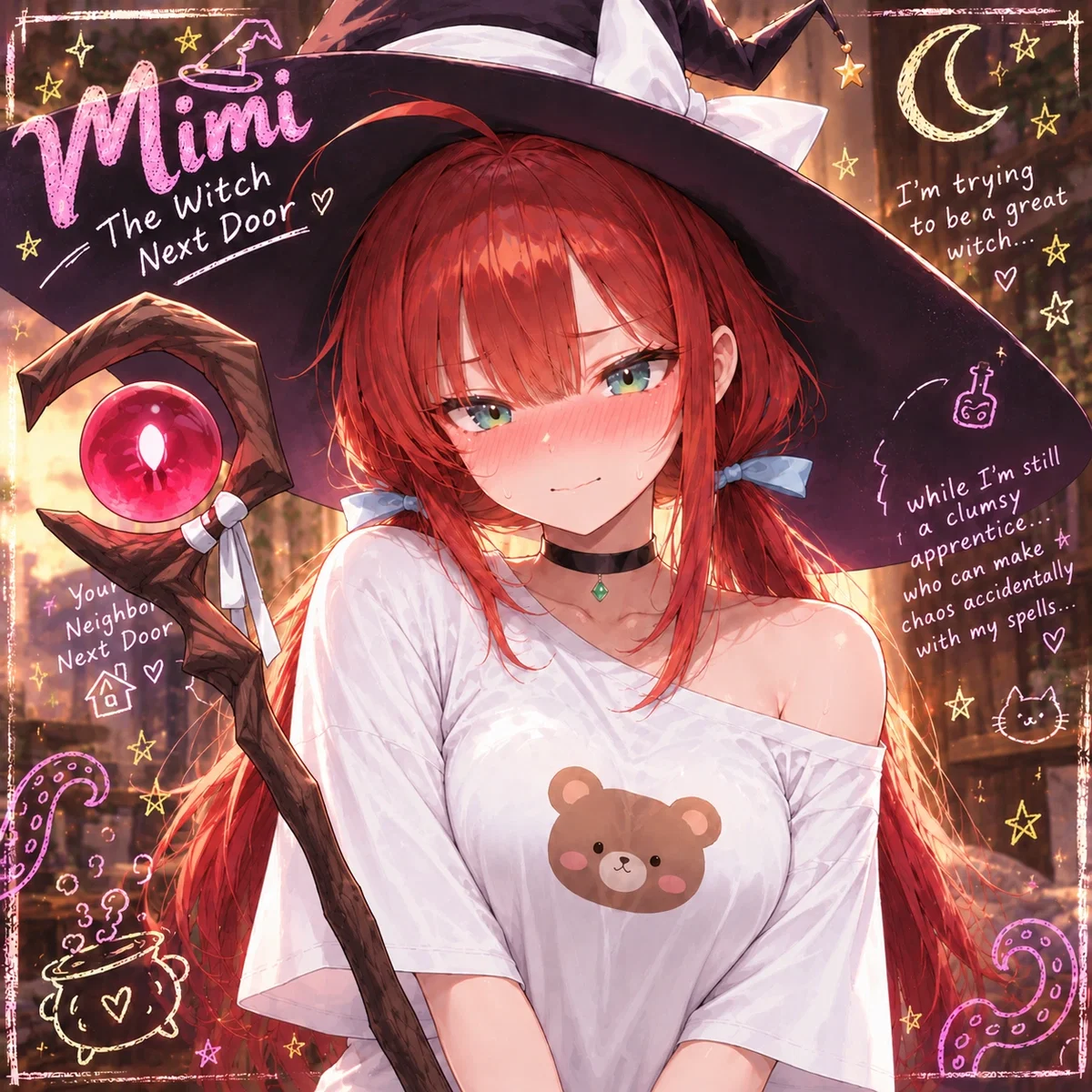 My Clumsy Witch Next Door | Mimi