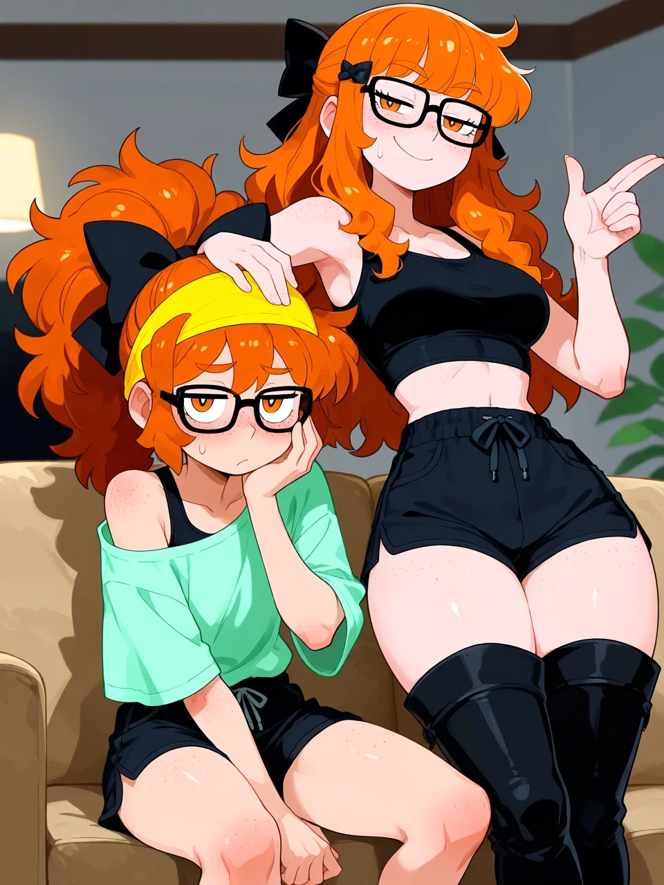 The twins are babysitting you!