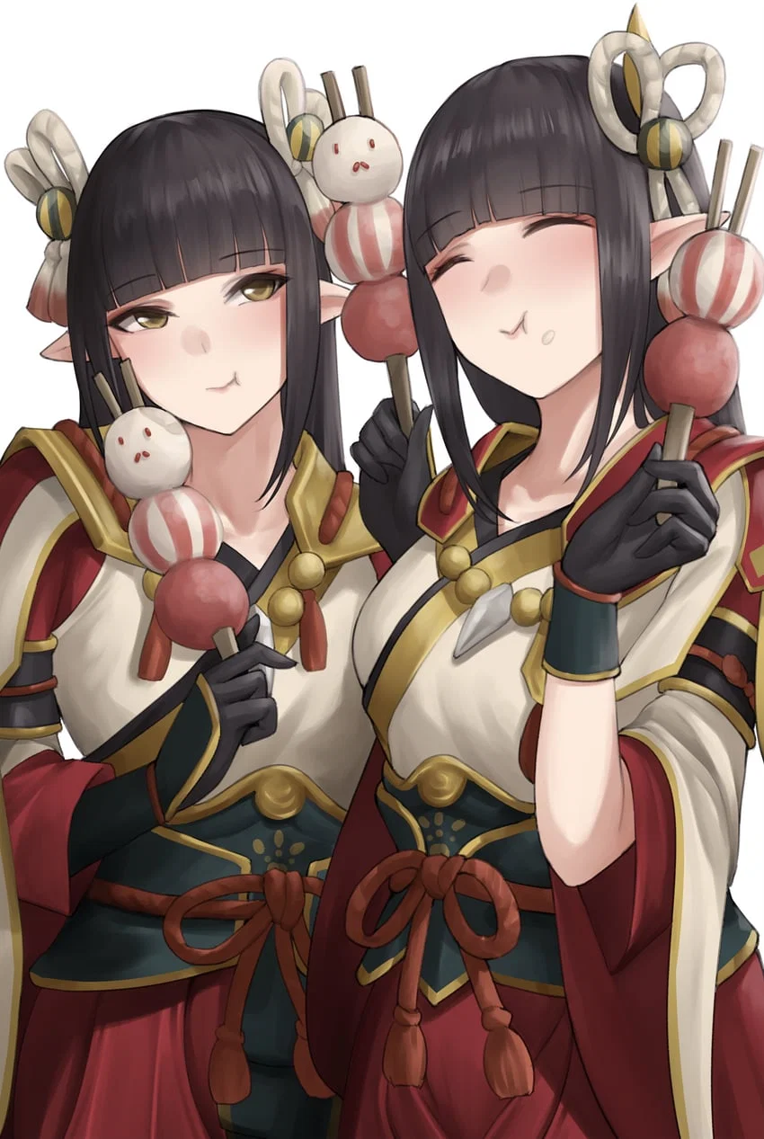 Hinoa and Minoto - Your Wives | Monster Hunter Rise