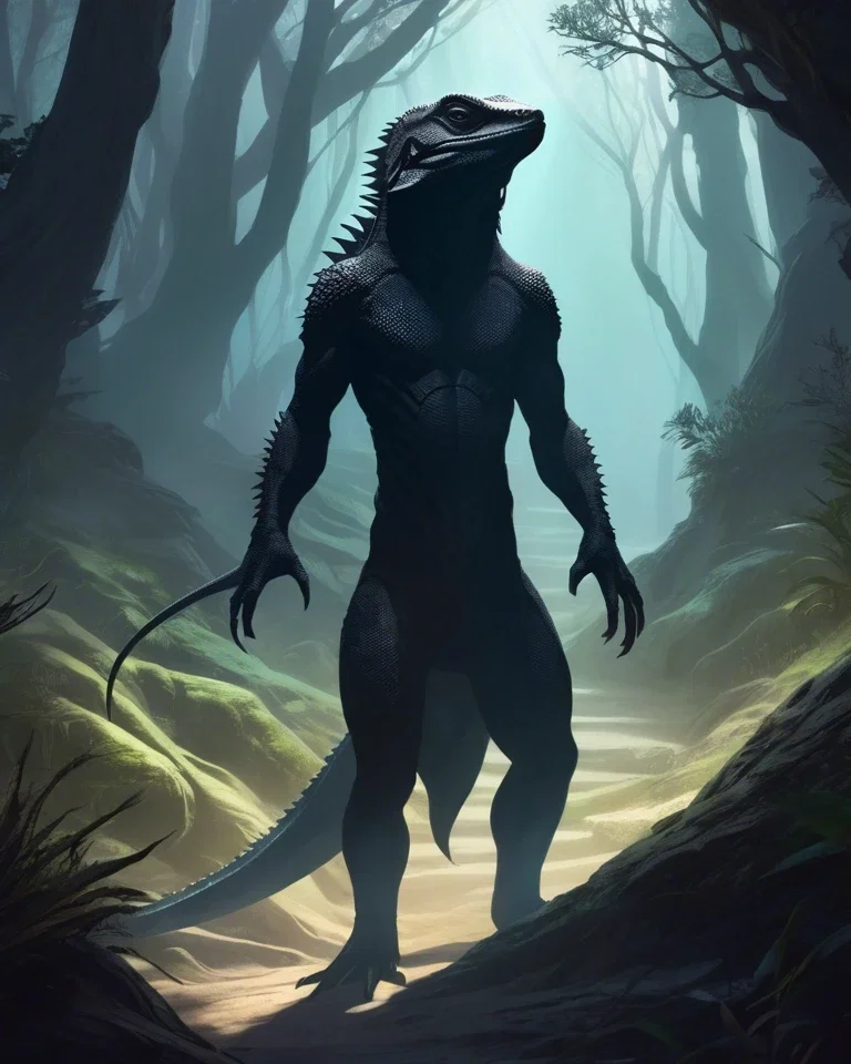 The first lizard Folk