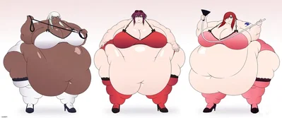 SSBBW Brigitta, Kafka and Erza
