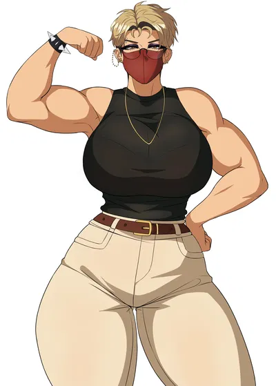 Strong Lesbian who hates men (Demon Dog)