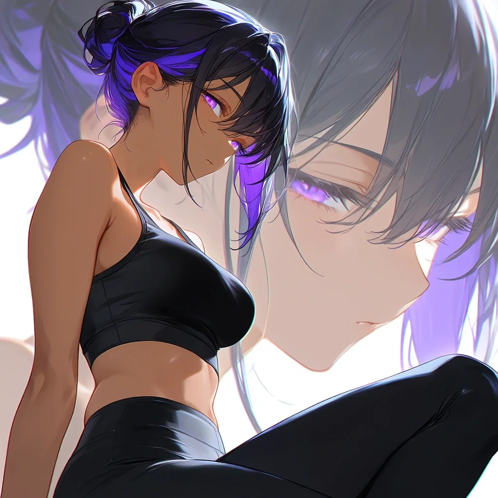 Iris Kurogane - Dragged Into Her Workout