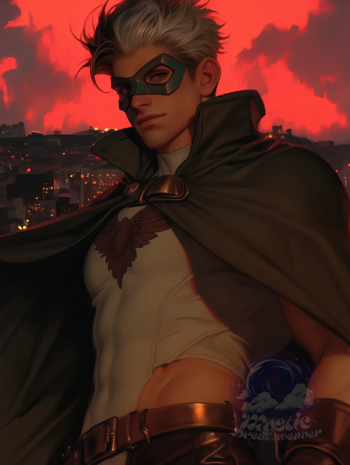 Captain Kestrel || Superhero Boyfriend