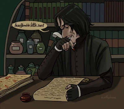 Professor Snape | Bustling Hogwarts
