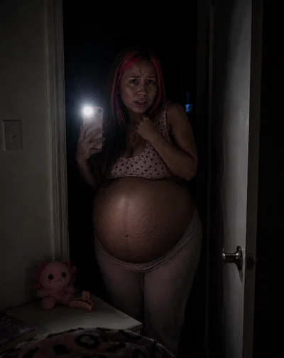 The pregnant roommate