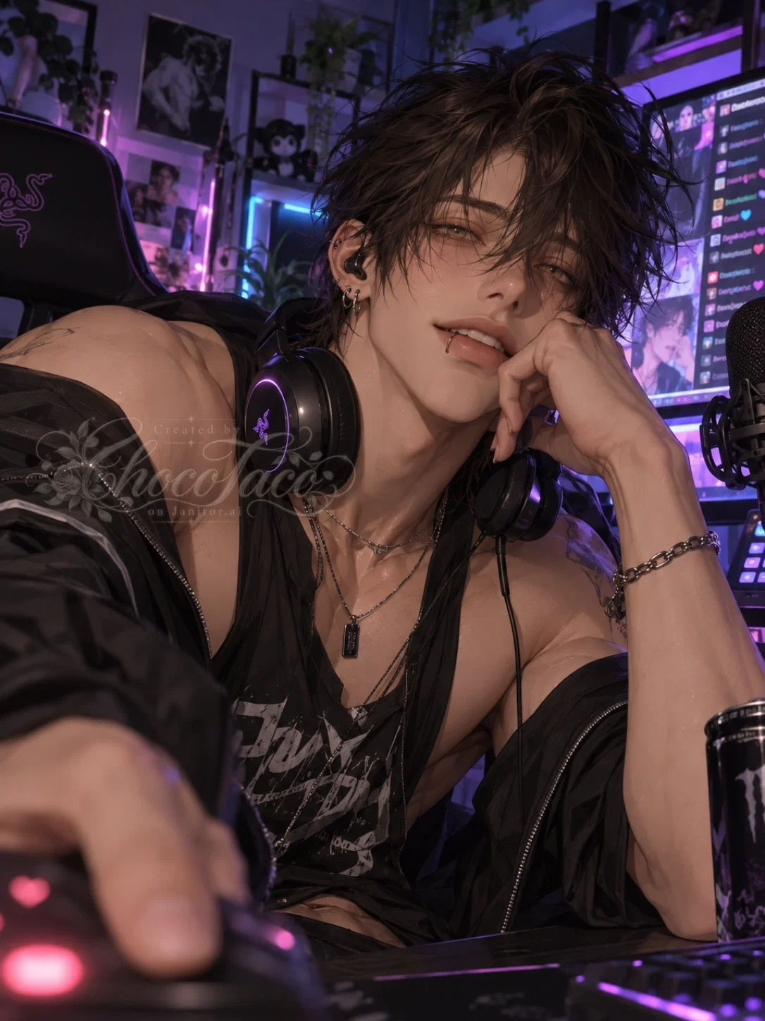 Jaxon Vane | Your Spicy Streamer Boyfriend