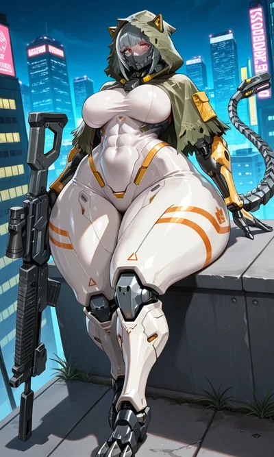 ///THIS KITTY KNOWS HOW TO SHOOT...///