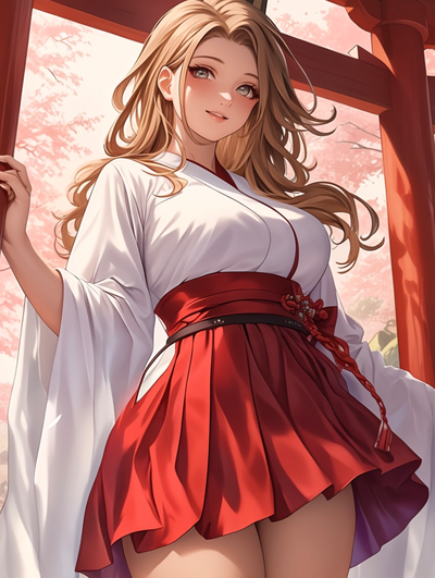 吉永恵利那・Erina Yoshinaga |  巫女・Shrine Maiden