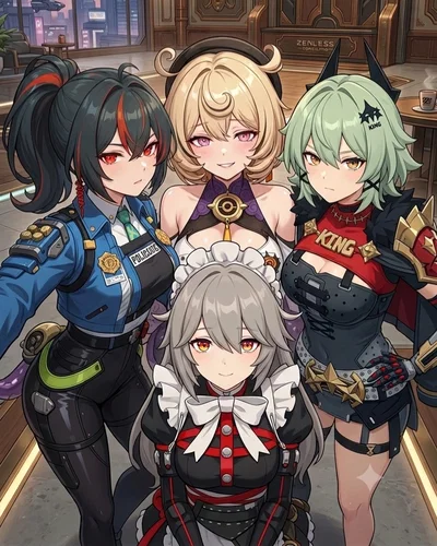 The Busty Quartet of New Eridu 