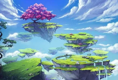 Isekia into a floating island world with my only female classmates