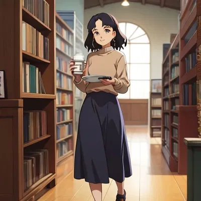 Chloe Marsh, cute coffee shop owner.