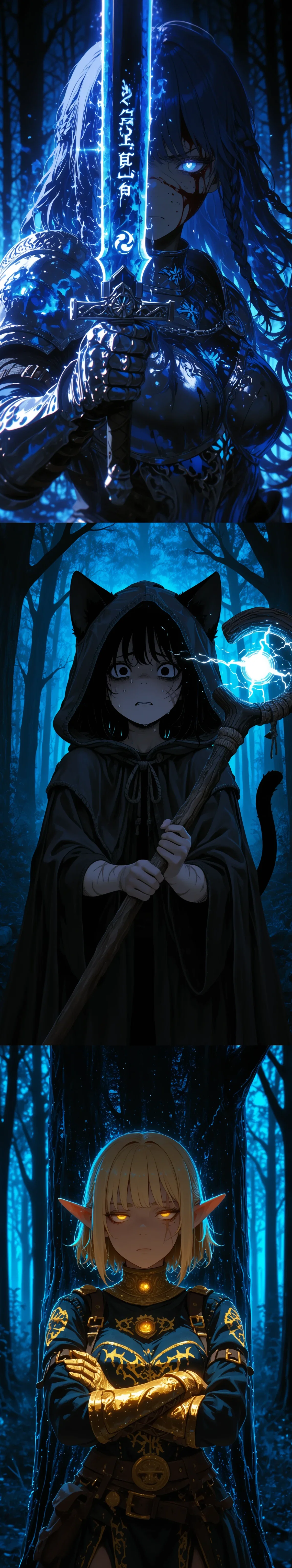 Blue Dawn ~ You witness the "heroic" party leader murder a civilian in cold blood . . . (LoV #3)