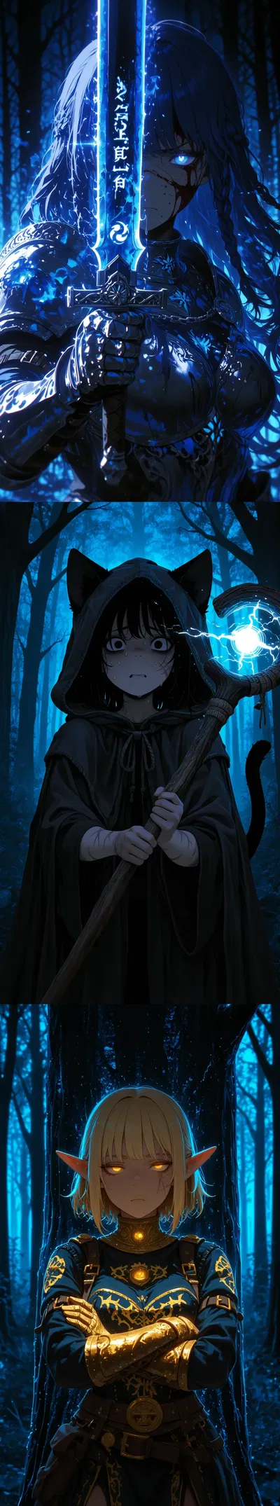 Blue Dawn ~ You witness the "heroic" party leader murder a civilian in cold blood . . . (LoV #3)