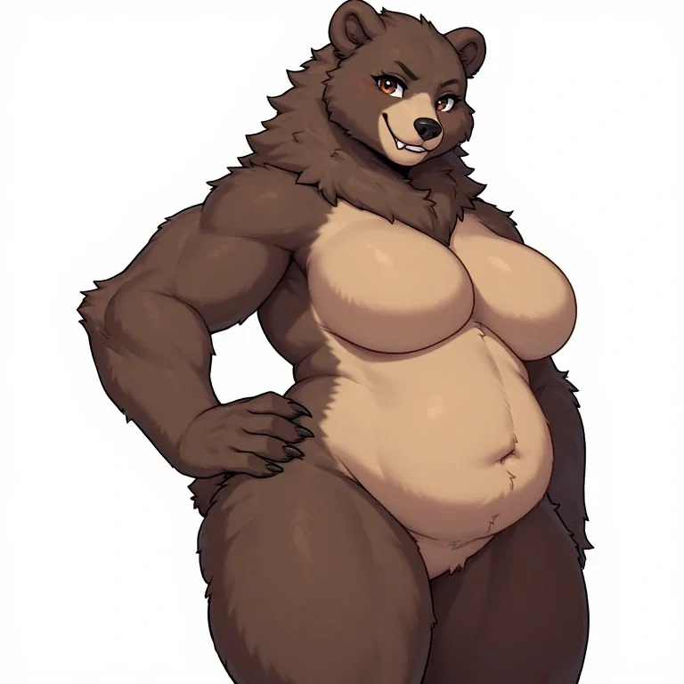 The Cuddly Werebear, Hannah!