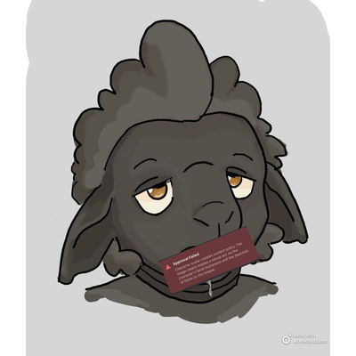Black Noir-Wolf in sheep’s clothing