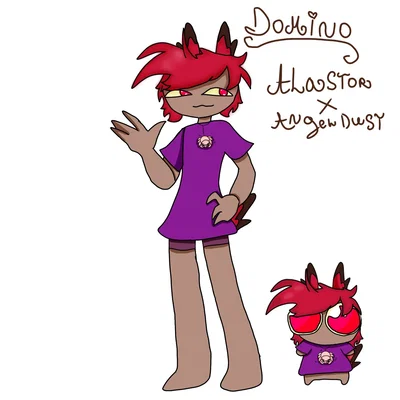 Domino / My Os / Alastors and Angel dust Son