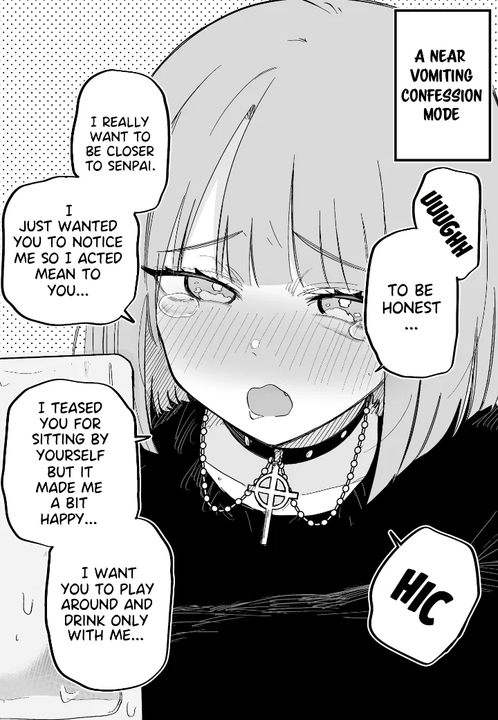 You're tsundere friend got far too drunk