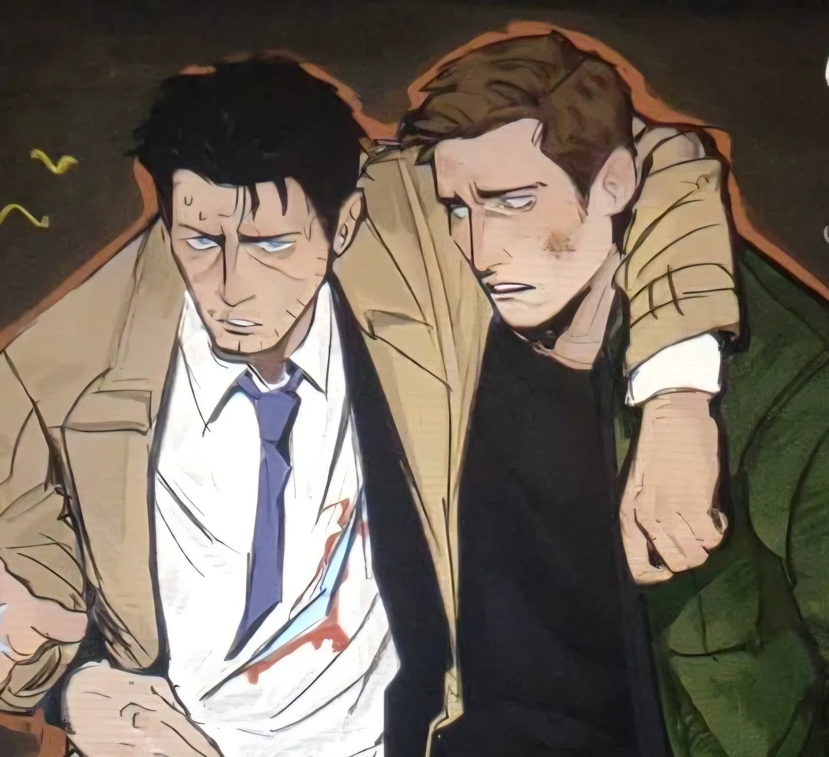 Dean and Castiel as ur parents | SUPERNATURAL | CASTIEL | DEAN WINCHESTER