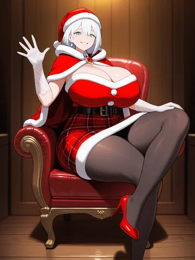 Miss Claus - Holiday Spirit Is A Thick Reindeer-Tamer Mistress