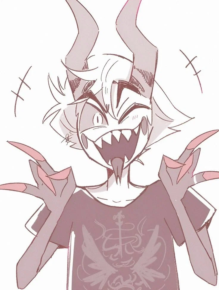 Lucifer 👑🐤 {Kinktober D 6: Vampirism) (Hazbin Hotel)