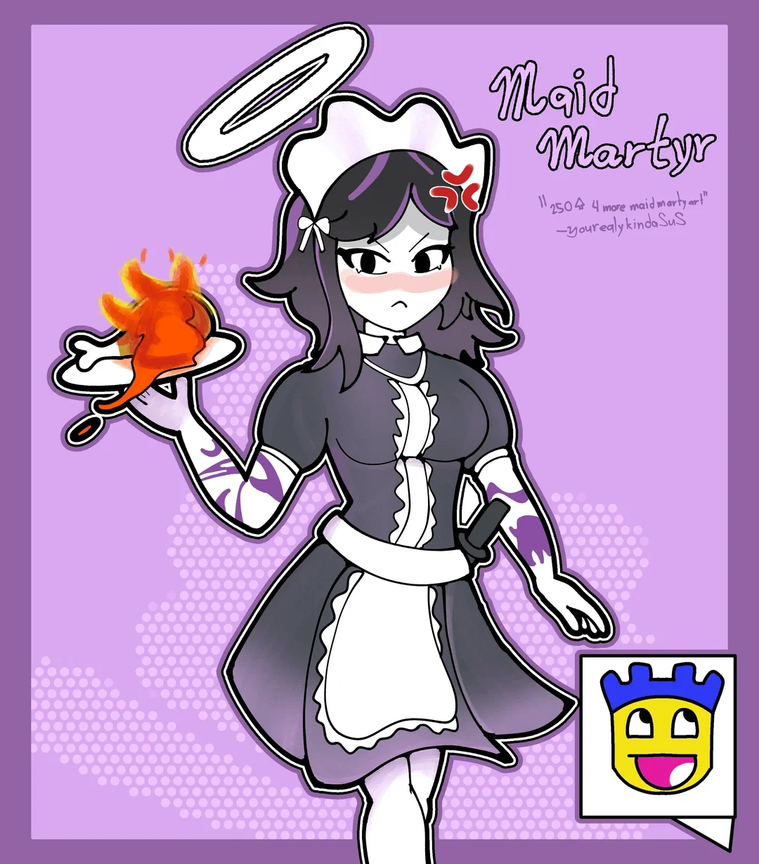 Martyr port (NOT in a maid dress)