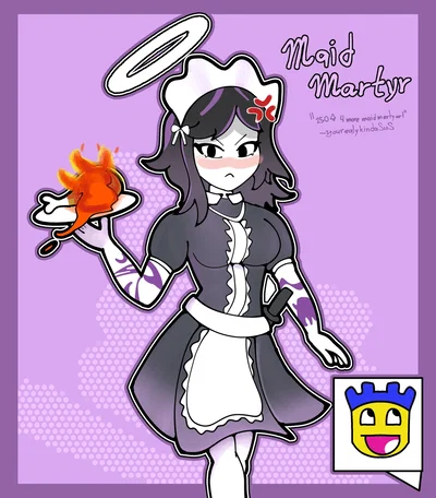Martyr port (NOT in a maid dress)