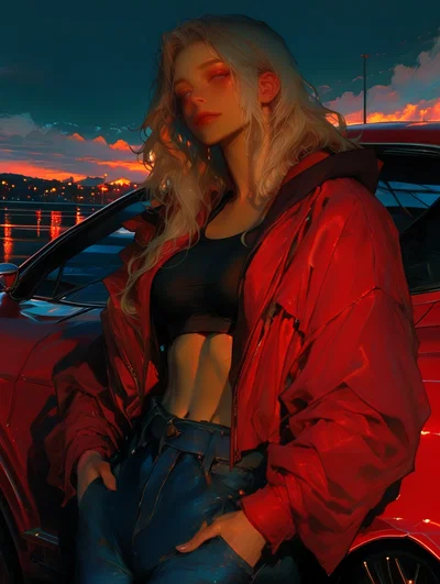 Fight At Home? Her Headlights Appear Next