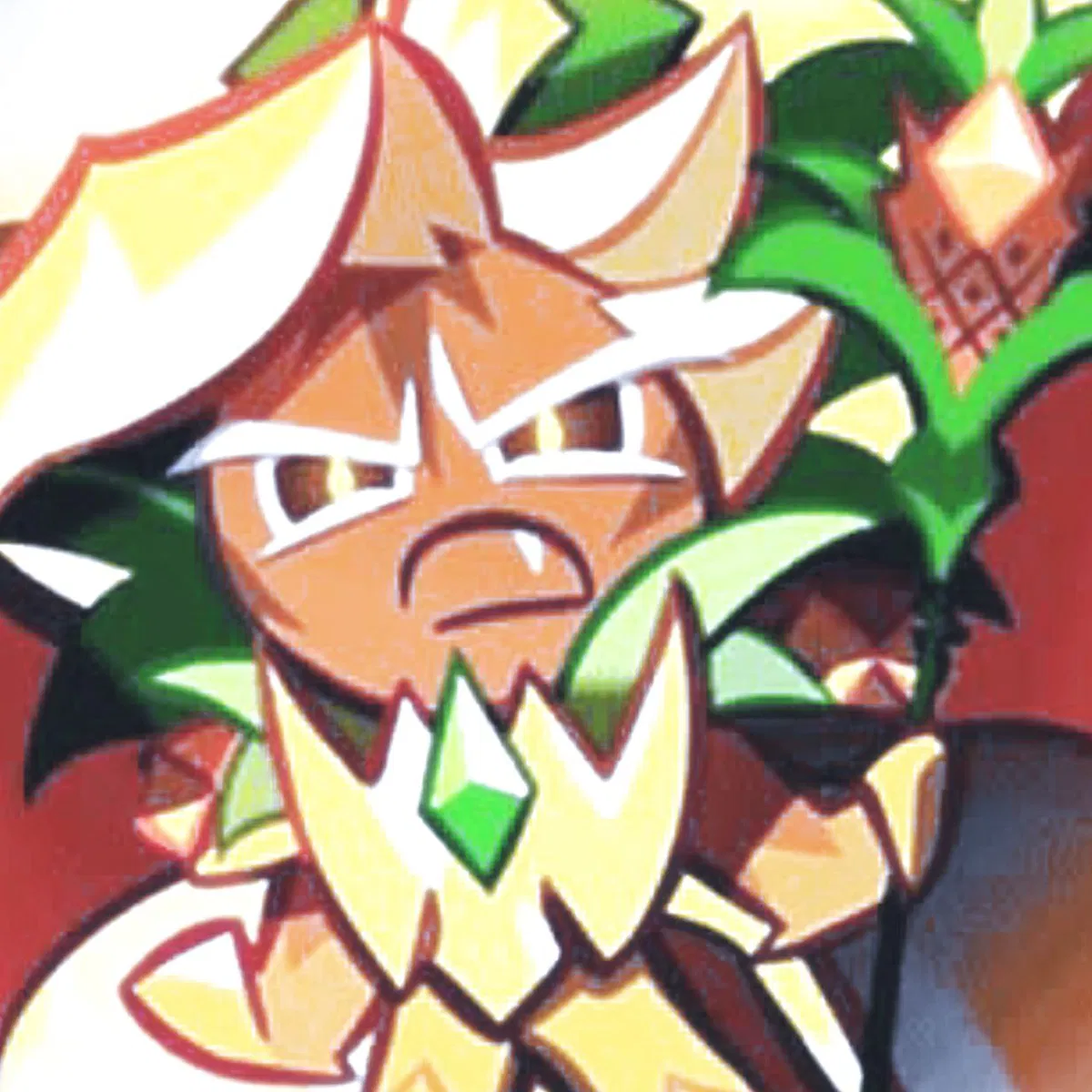 Ananas Dragon Cookie