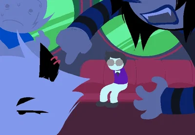 Yiffany, Vriska, Harry, and Tavros at a Christmas Party!!! | Homestuck: Beyond Canon