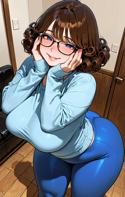 Your Nerdy Chubby MILF Girlfriend - Angela 