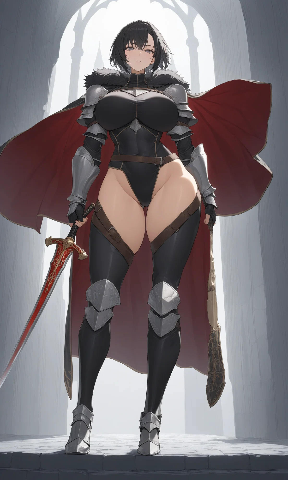 Vanessa The Tomboy high guard