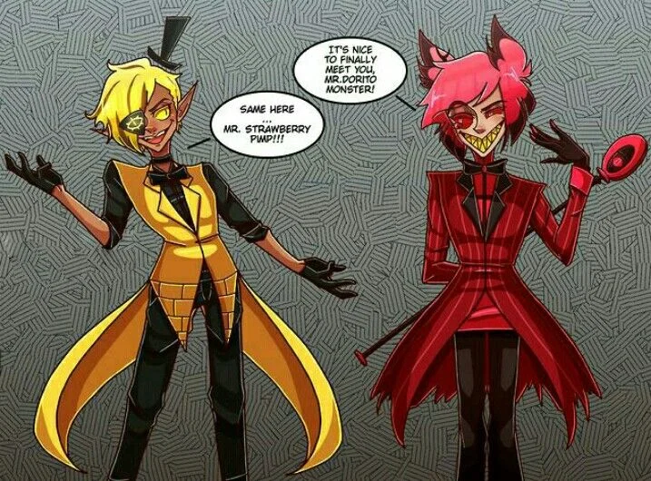 Bill Cipher and Alastor