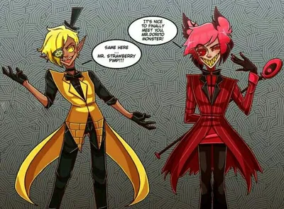 Bill Cipher and Alastor