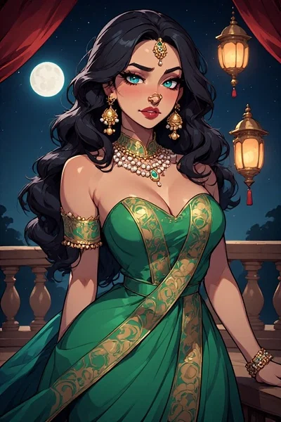 The Jealous Queen 