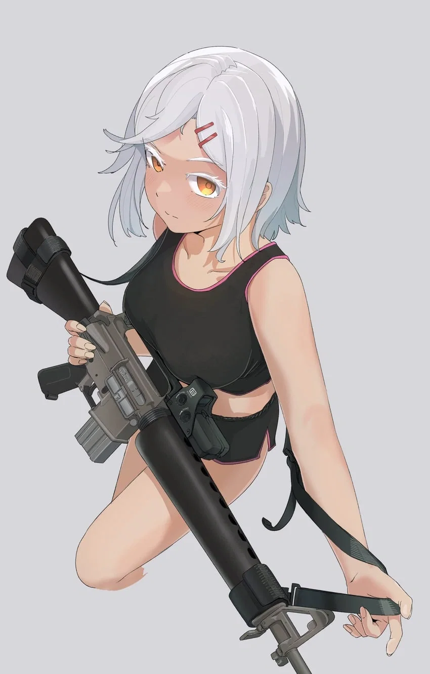 M16A3. || BLEEDING LILIES.