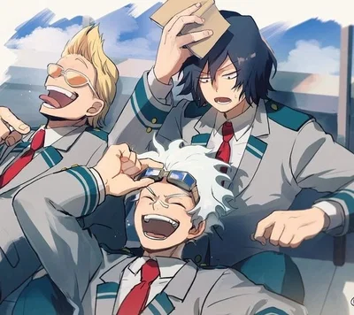 The Rooftop Trio - Aizawa, Yamada and Oboro (Requested)